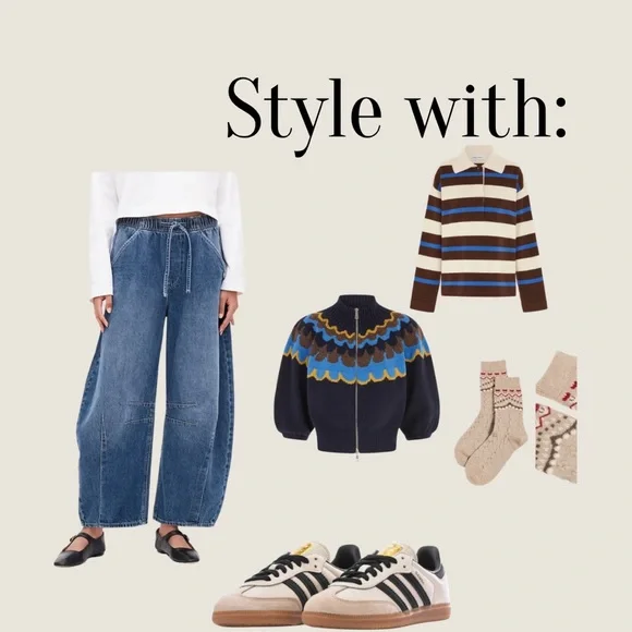 Current Gap mid rise ultrasoft easy pull on horseshoe jeans in medium wash - Picture 5 of 5